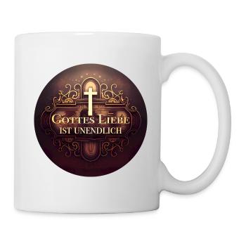 Jesus Christus von Nazareth Glaube Bibel Jesus - Tasse - Weiß - Rechts