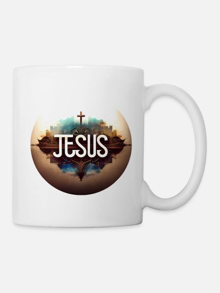 Jésus-Christ de Nazareth Foi Bible Jésus - Mug blanc - blanc