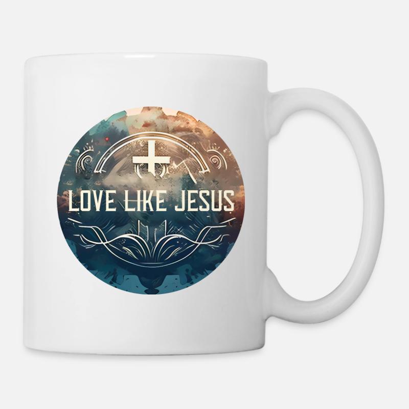 Jésus-Christ de Nazareth Foi Bible Jésus - Mug blanc - blanc