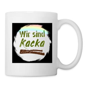 wir sindkacka II - Tasse - Weiß - Rechts