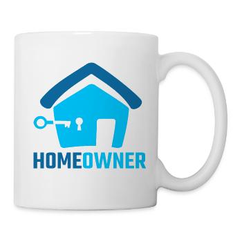 Fiers propriétaires niveau famille complète - Mug blanc - blanc - Droite
