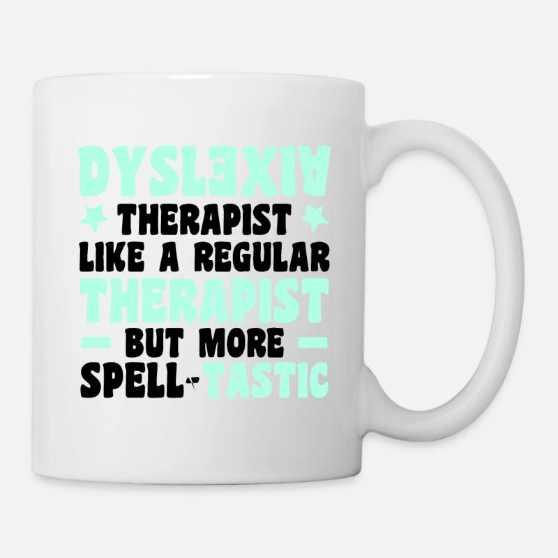 Dyslexia - Mug - white