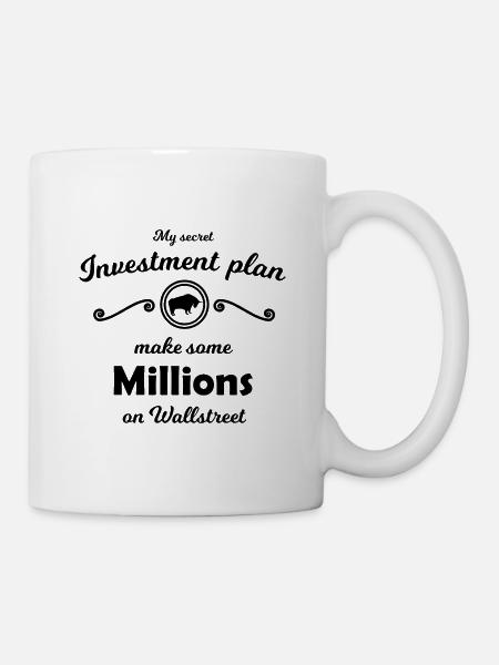 Der Börsen Investor - Tasse - Weiß