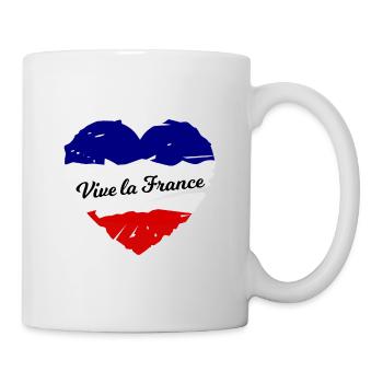 Das schöne Frankreich - Tasse - Weiß - Rechts