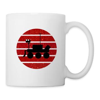 Die Weltraum Entdecker - Tasse - Weiß - Rechts