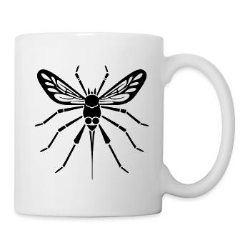 moustique - Mug blanc - blanc - Droite