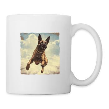 Belgian Shepherd Vintage - Mug - white - Right