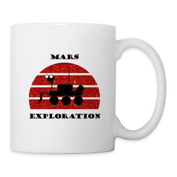 The Space Expedition - Mug - white - Right