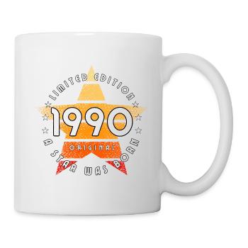 A Star est né en 1990 édition limitée originale - Mug blanc - blanc - Droite