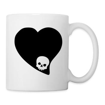 Selbst denken - Tasse - Weiß - Rechts