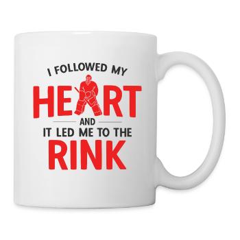 Eishockey - Tasse - Weiß - Rechts