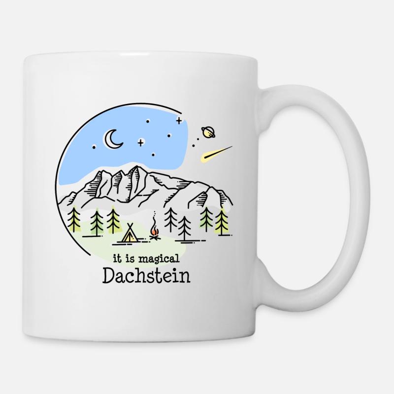 Hoher Dachstein Massiv Ramsau Wanderung Wandern - Tasse - Weiß