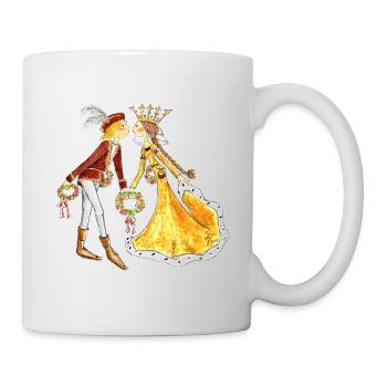 Landshuter T Shirt Mariage Couple - Mug blanc - blanc - Droite