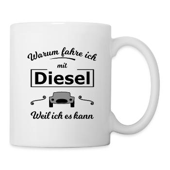 Spaß am Auto Fahren - Tasse - Weiß - Rechts