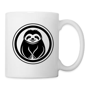 Faul - Tasse - Weiß - Rechts