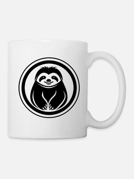 Faul - Tasse - Weiß