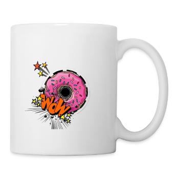 Wir lieben Dounats - Tasse - Weiß - Rechts