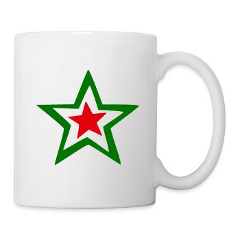 Der Italienische Stern am Himmel - Tasse - Weiß - Rechts