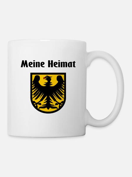 Zuhause in Germania - Tasse - Weiß