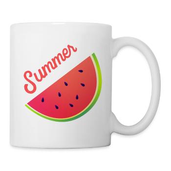 Summer Melon - Tasse - Weiß - Rechts