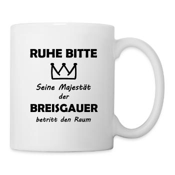 DIe Fans aus dem Breisgau - Tasse - Weiß - Rechts