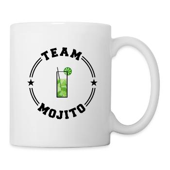 TEAM MOJITO College Round - Mug blanc - blanc - Droite