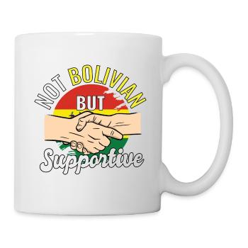 Pas bolivien, mais un pays favorable aux voyages - Mug blanc - blanc - Droite