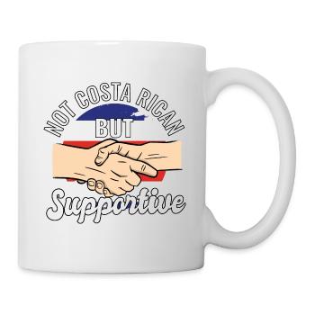 Pas costaricain mais voyageur de campagne solidaire - Mug blanc - blanc - Droite