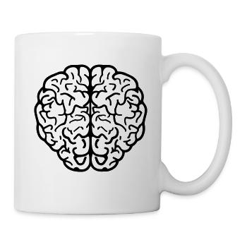 Brain - Mug - white - Right