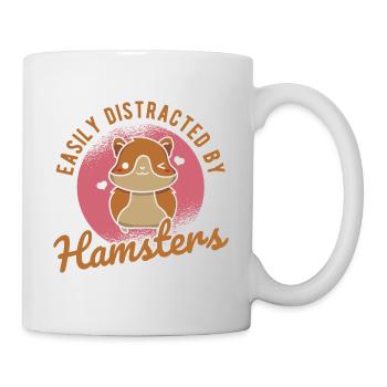 Nagetier Hamster - Tasse - Weiß - Rechts