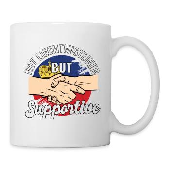 Pas liechtensteinois mais voyageur solidaire - Mug blanc - blanc - Droite