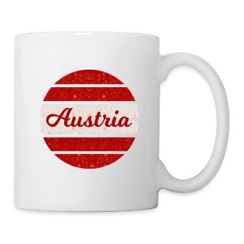 Chez soi en Autriche - Mug blanc - blanc - Droite