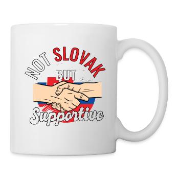 Pas slovaque mais un voyageur de campagne solidaire - Mug blanc - blanc - Droite