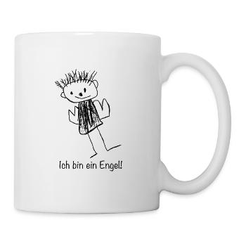 Engel - Tasse - Weiß - Rechts