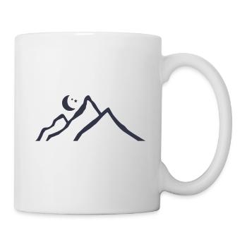 Relief en montagne - Mug blanc - blanc - Droite