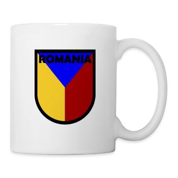 Die Rumänen - Tasse - Weiß - Rechts