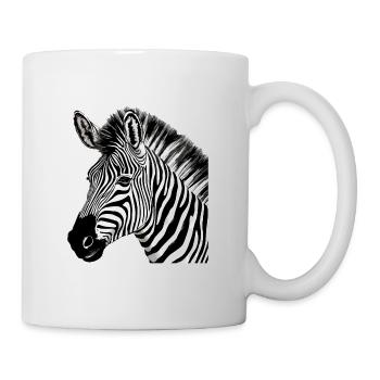 Zebi the Zebra - Mug - white - Right