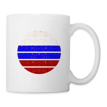 Zuhause in Rußland - Tasse - Weiß - Rechts