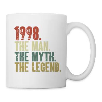 Born in 1998, the man, the myth, the legend - Mug - white - Right
