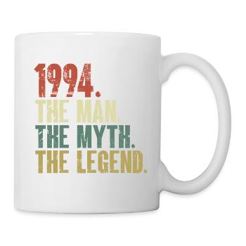 Né en 1994, l’homme, le mythe, la légende - Mug blanc - blanc - Droite