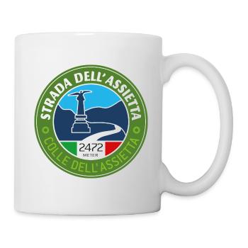 Strada dell'Assietta | Assietta Kammstraße V1 - Tasse - Weiß - Rechts