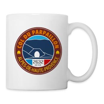 Col du Parpaillon V1 - Tasse - Weiß - Rechts