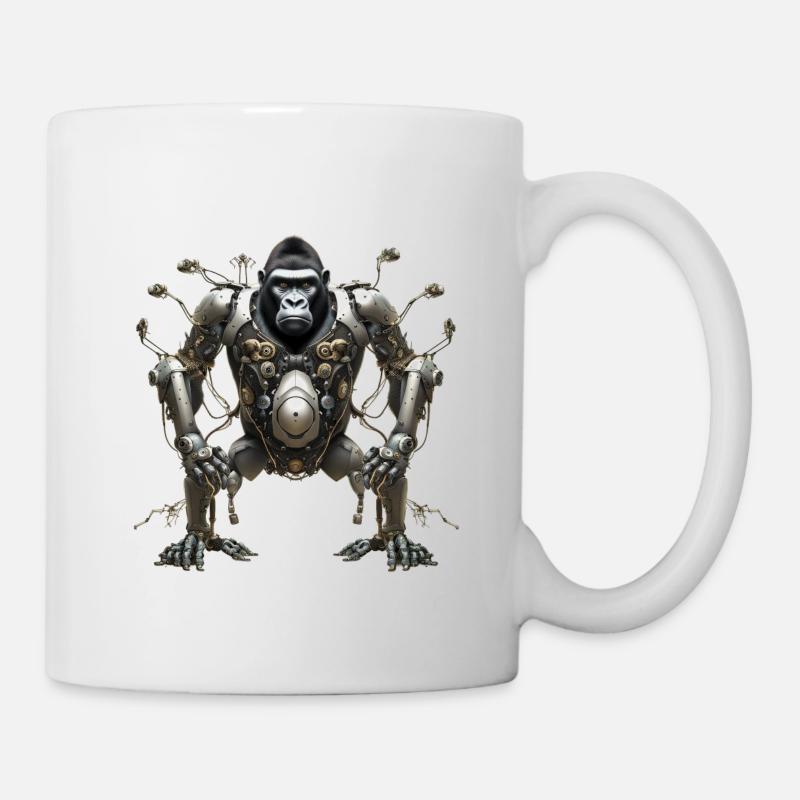 RoboticApe - Mug blanc - blanc