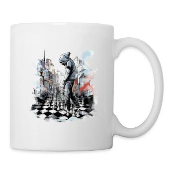 Chess meditation - Mug - white - Right