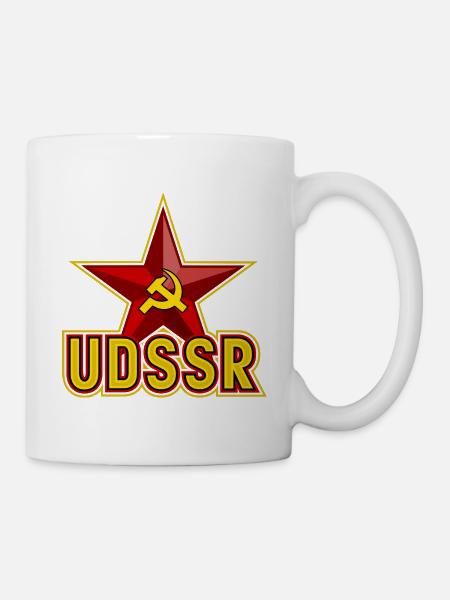 UDSSR - Tasse - Weiß