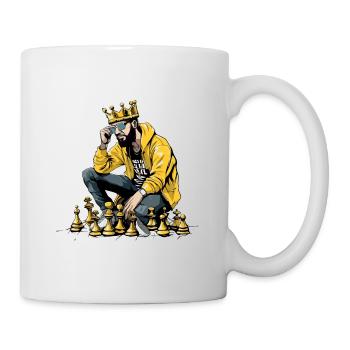 Max le roi des échecs - Mug blanc - blanc - Droite