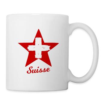 Les stars suisses - Mug blanc - blanc - Droite