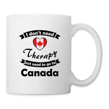 Voyage au Canada - Mug blanc - blanc - Droite