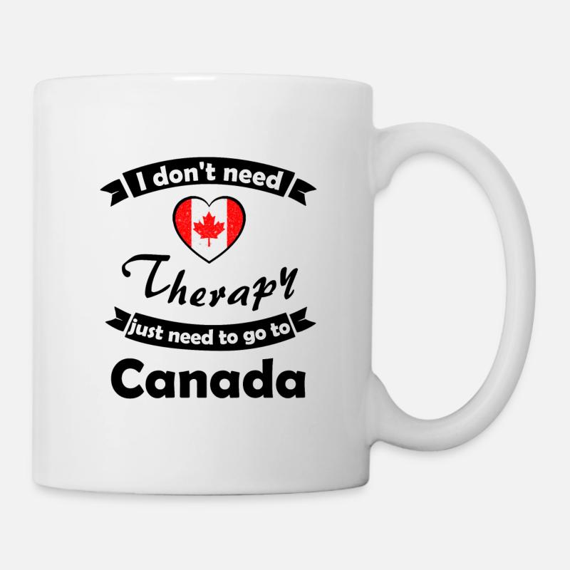Voyage au Canada - Mug blanc - blanc