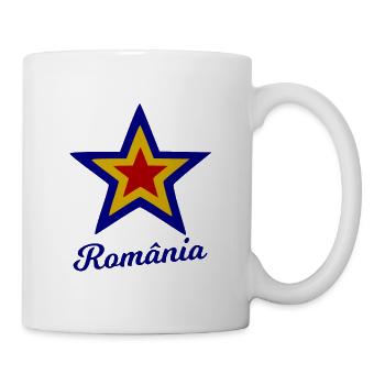 Sehnsucht nach Rumänien - Tasse - Weiß - Rechts